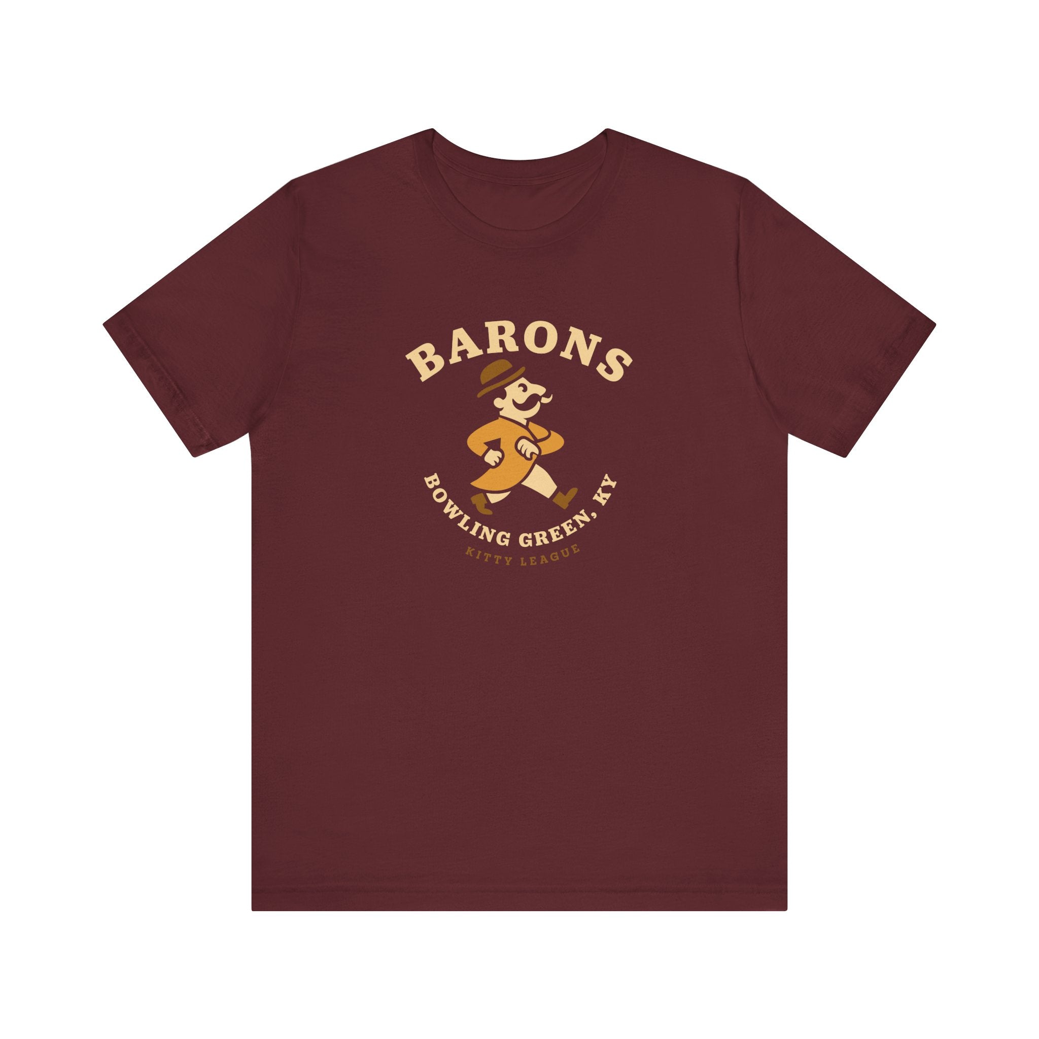Bowling Green Barons T-Shirt (Premium Lightweight) - Vintage Defunct Baseball Teams
