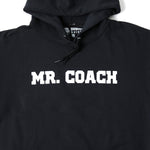 Mr. Coach Pullover Hoodie - Black