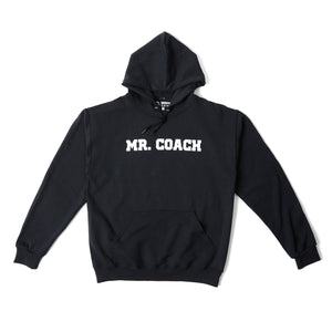 Mr. Coach Pullover Hoodie - Black
